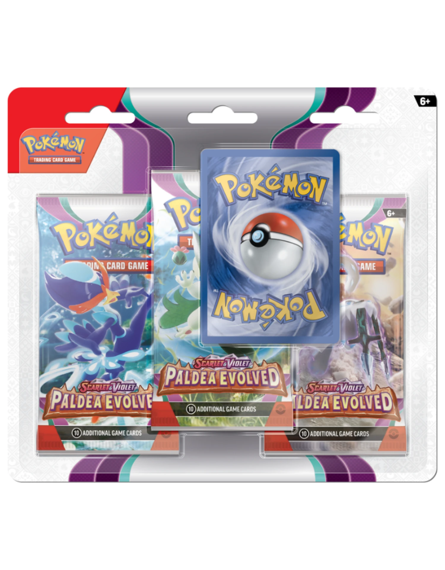 3-Booster Blister: Paldea Evolved 3 3-Booster Blister: Paldea Evolved