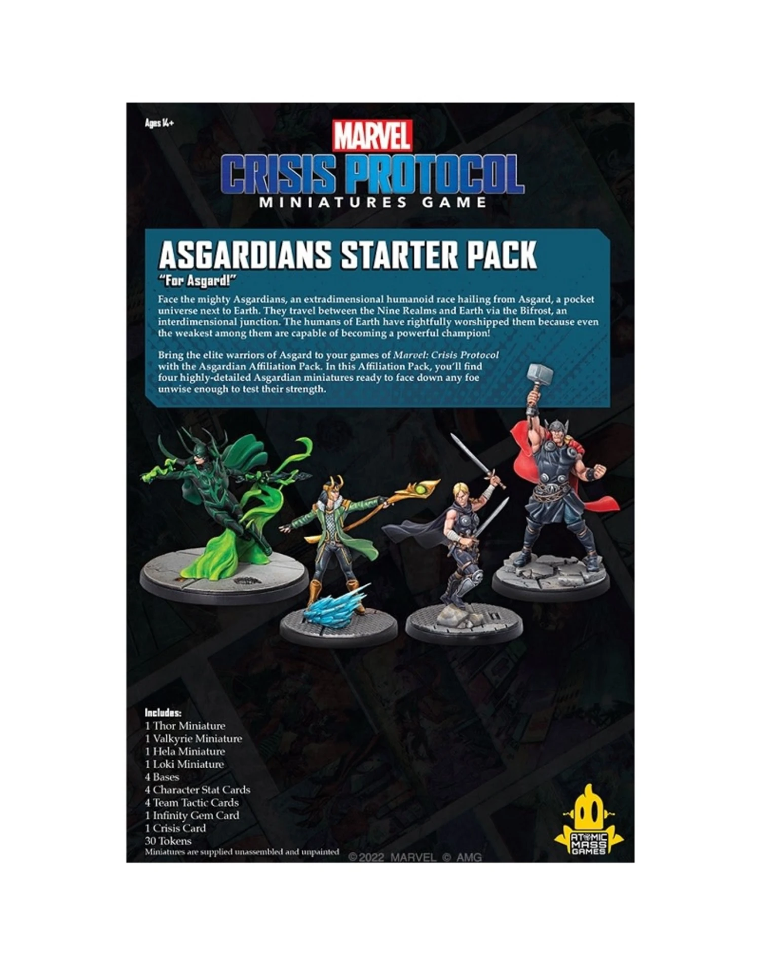 Marvel Crisis Protocol: Affiliation Pack - Asgardians 4 Marvel Crisis Protocol: Affiliation Pack - Asgardians - Image 2