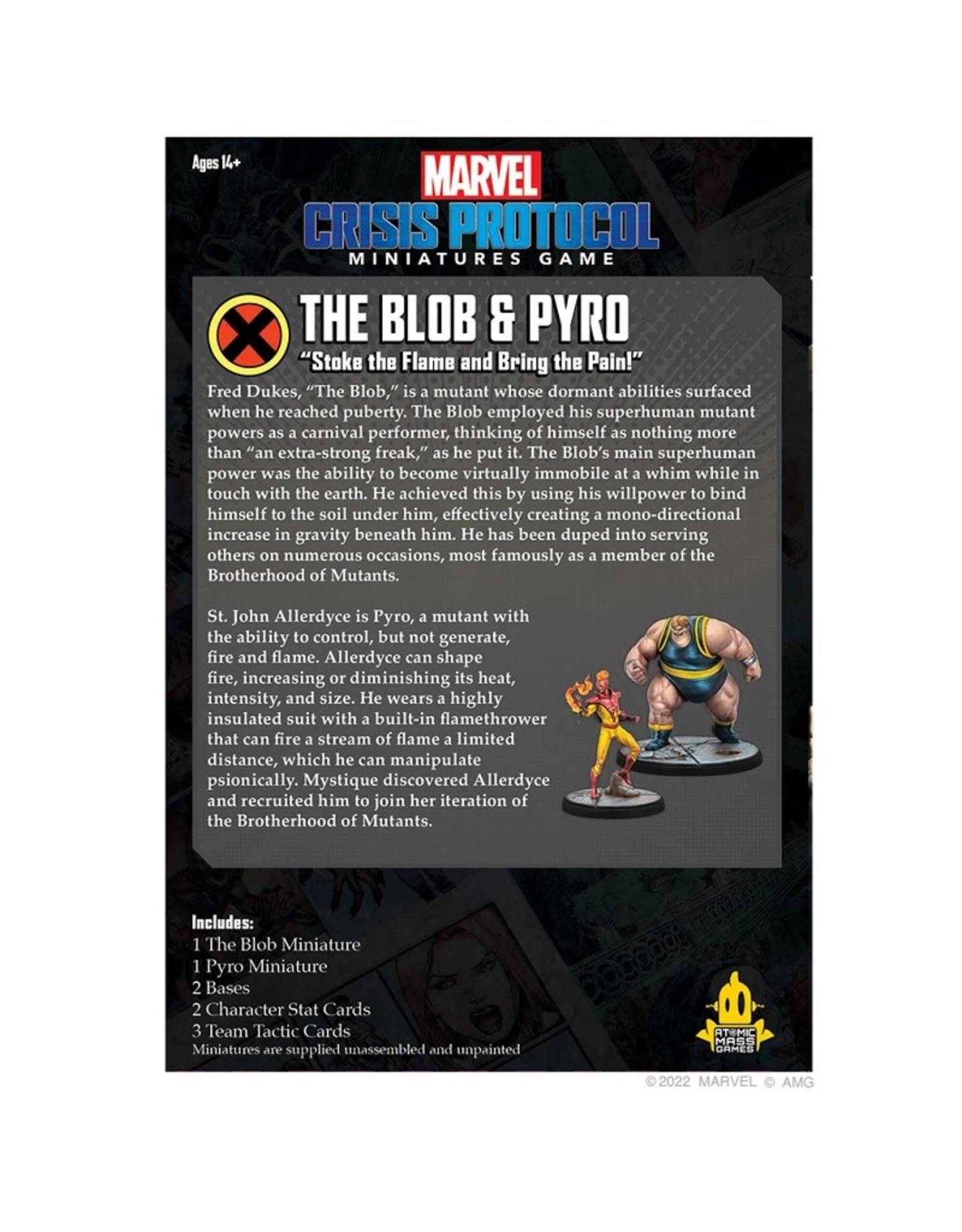 Marvel Crisis Protocol: The Blob And Pyro 4 Marvel Crisis Protocol: The Blob And Pyro - Image 2