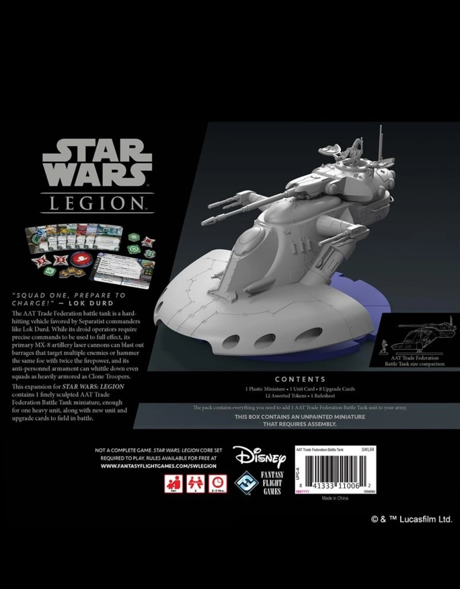 Star Wars Legion: AAT Trade Federation Battle Tank 4 Star Wars Legion: AAT Trade Federation Battle Tank - Image 2