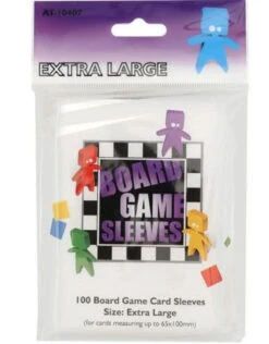 Board Game Sleeves: Extra Large - 65 X 100mm (100ct)