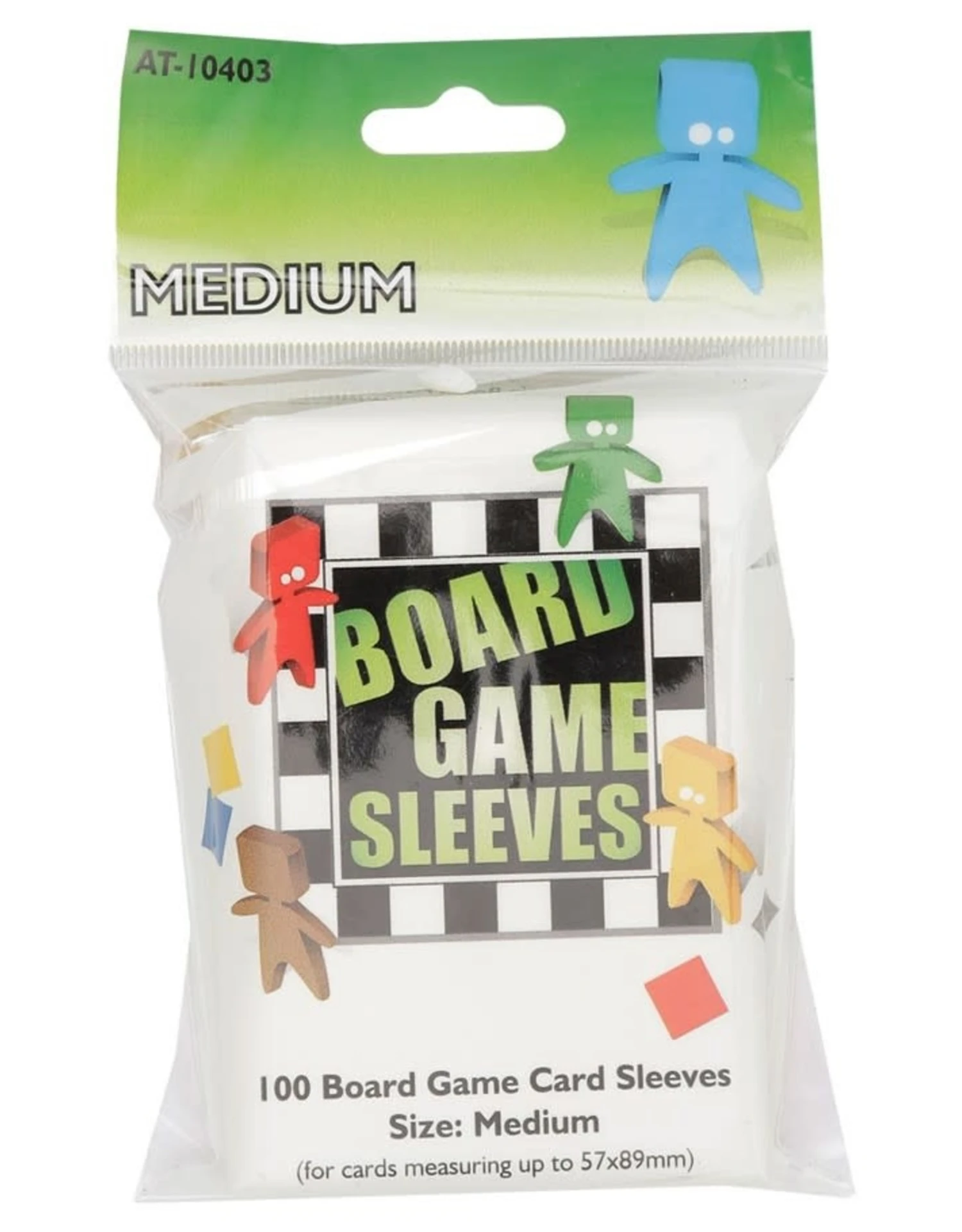 Board Game Sleeves: Medium - 57 × 89mm (100ct) 3 Board Game Sleeves: Medium - 57 × 89mm (100ct)