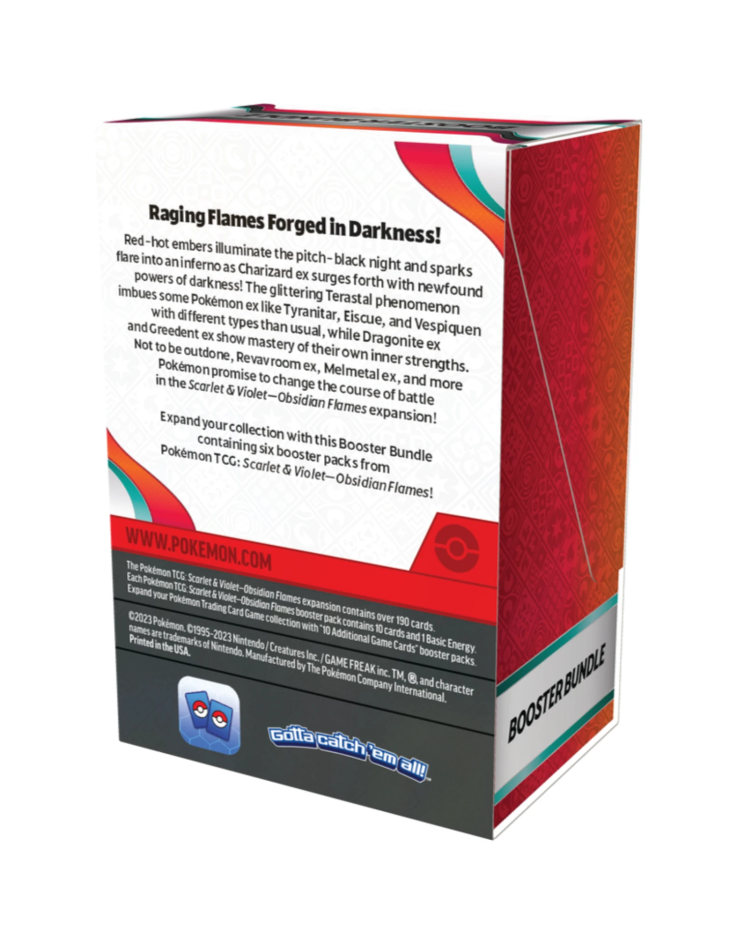 Booster Bundle: Obsidian Flames 4 Booster Bundle: Obsidian Flames - Image 2