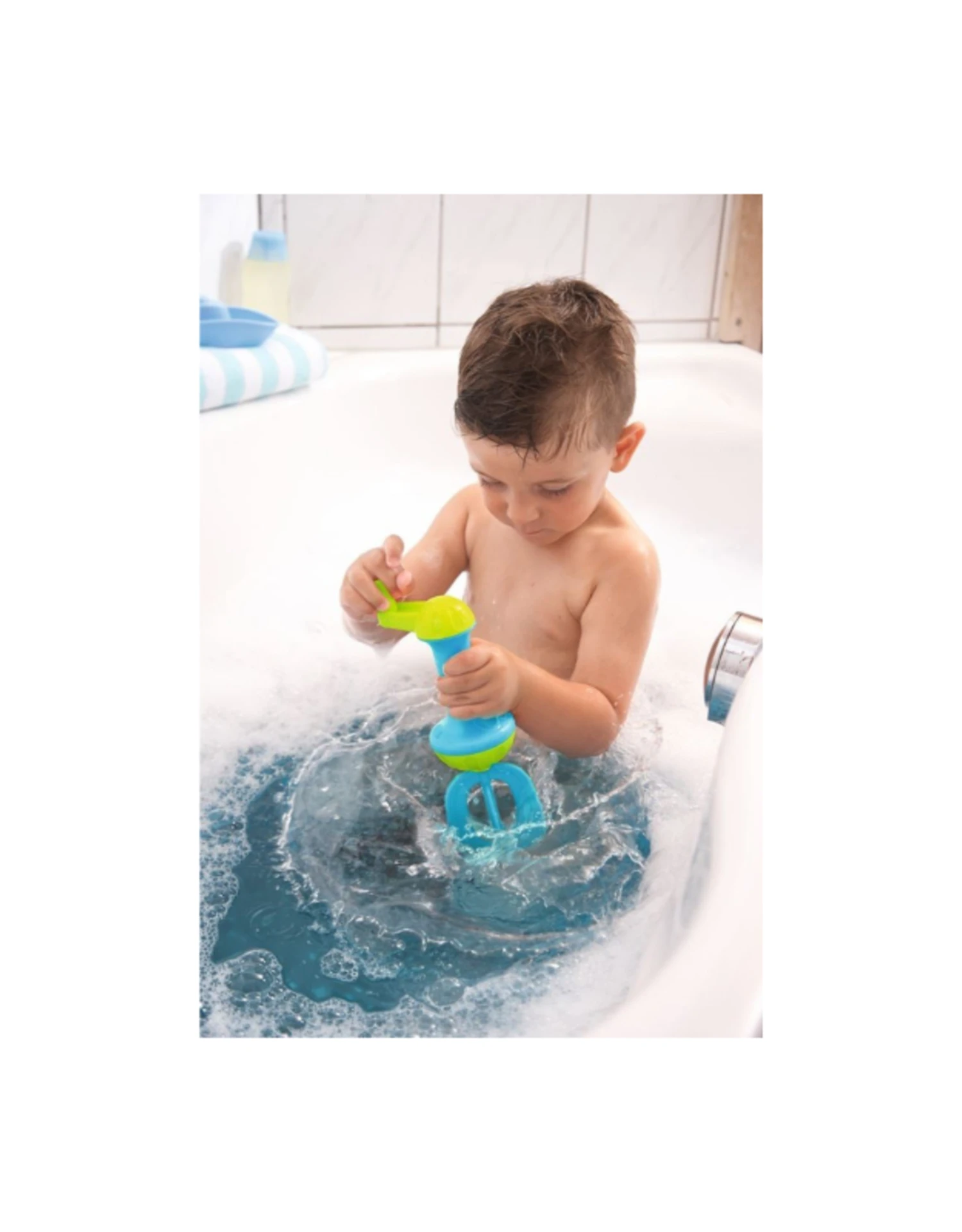 Bubble Bath Whisk - Blue 4 Bubble Bath Whisk - Blue - Image 2