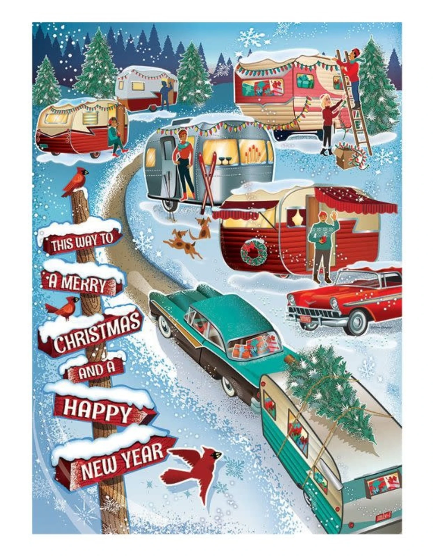 Christmas Campers (1000pc) 4 Christmas Campers (1000pc) - Image 2