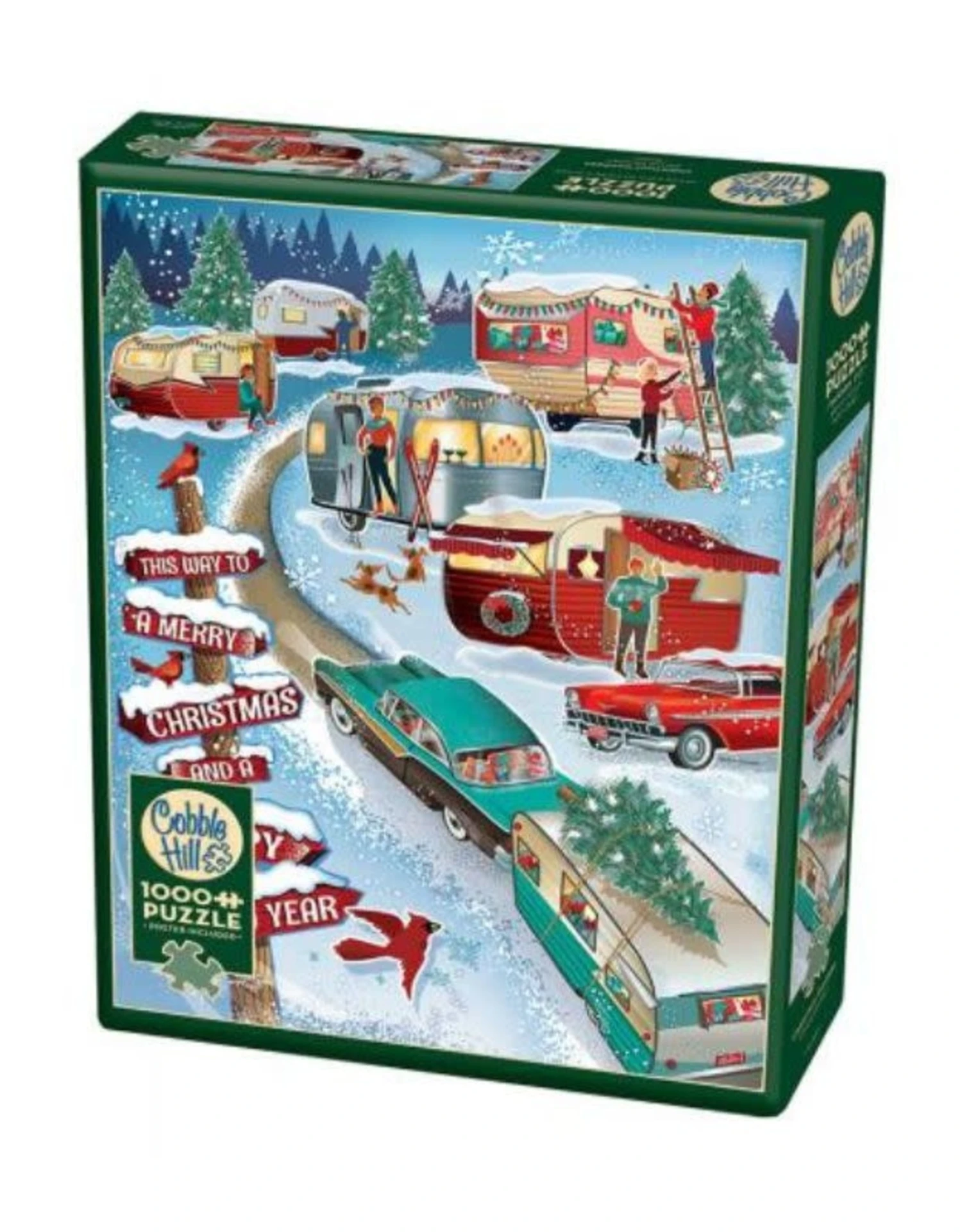 Christmas Campers (1000pc) 3 Christmas Campers (1000pc)