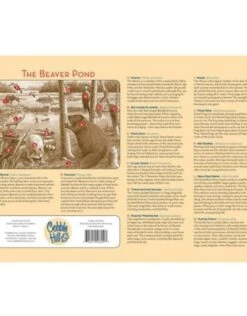 Discount Toy -Discount Toy cobble hill puzzle company the beaver pond 35pc 1