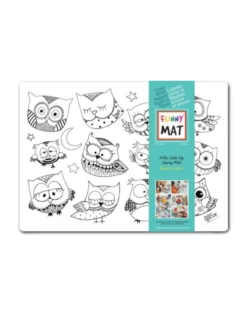 Funny Mat (Owls)