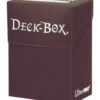 Deck Box: Brown -Discount Toy deck box brown