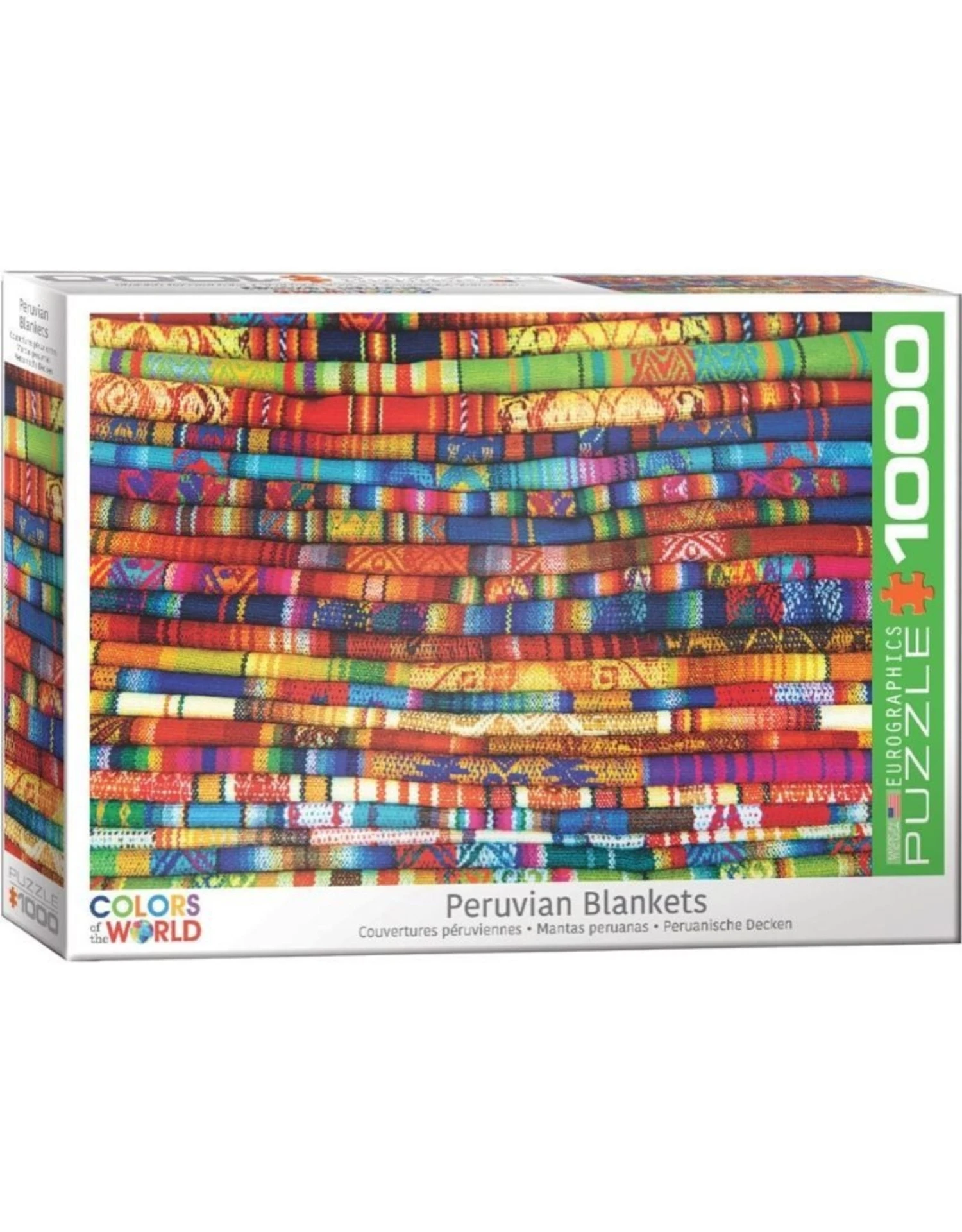 Peruvian Blankets (1000pc) 3 Peruvian Blankets (1000pc)