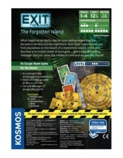Exit: The Game - The Forgotten Island -Discount Toy exit the game the forgotten island 2