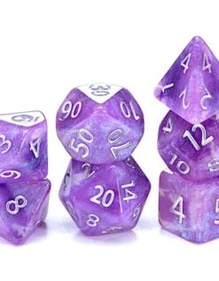 Polyhedral Dice Set: Aether - Amethyst
