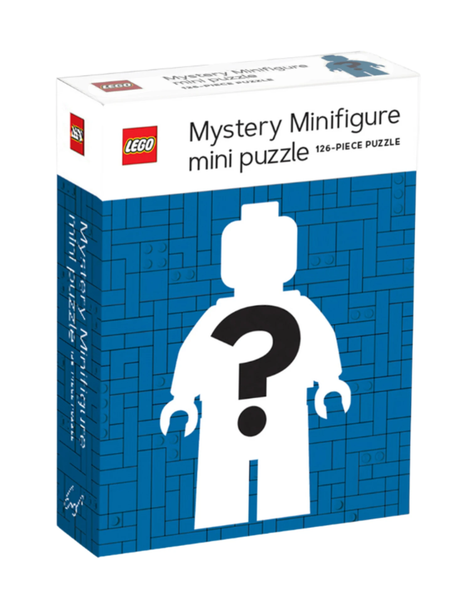 Lego Mystery Minifigure Mini Puzzle: Blue (126pc) 3 Lego Mystery Minifigure Mini Puzzle: Blue (126pc)
