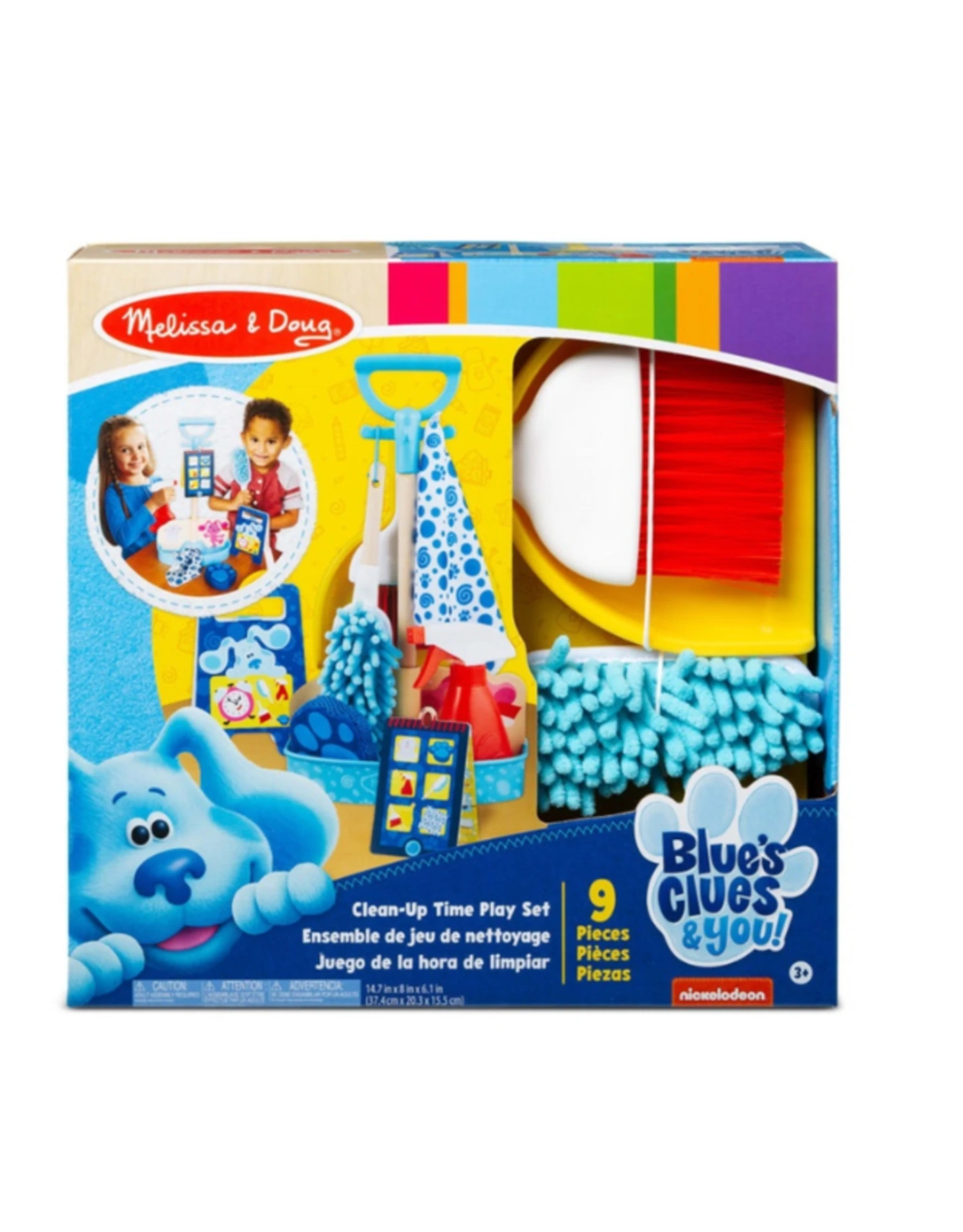 Blues Clues & You! Clean-Up Time Play Set 3 Blues Clues & You! Clean-Up Time Play Set