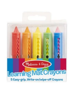 Learning Mat Crayons (5 Colors)