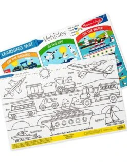 Learning Mat - Vehicles
