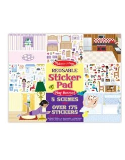 Reusable Sticker Pad - Play House!