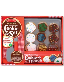 Slice And Bake Cookie Set - Wooden Play Food