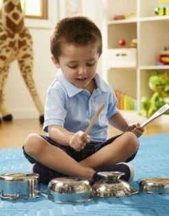 Stainless Steel Pots & Pans 9 Stainless Steel Pots & Pans -Discount Toy melissa and doug stainless steel pots pans 3