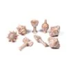 PolyHero Cleric 8 Dice Set: Radiant Rose -Discount Toy polyhero polyhero cleric 8 dice set radiant rose