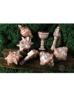 PolyHero Cleric 8 Dice Set: Radiant Rose 7 PolyHero Cleric 8 Dice Set: Radiant Rose -Discount Toy polyhero polyhero cleric 8 dice set radiant rose 2