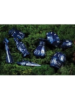 PolyHero Rogue 8 Dice Set: Midnight Blue -Discount Toy polyhero polyhero rogue 8 dice set midnight blue 1