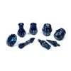 PolyHero Rogue 8 Dice Set: Midnight Blue -Discount Toy polyhero polyhero rogue 8 dice set midnight blue