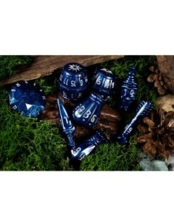 PolyHero Rogue 8 Dice Set: Midnight Blue -Discount Toy polyhero polyhero rogue 8 dice set midnight blue 2