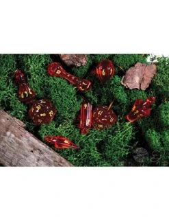 PolyHero Wizard 8 Dice Set: Dragonfire -Discount Toy polyhero polyhero wizard 8 dice set dragonfire 2