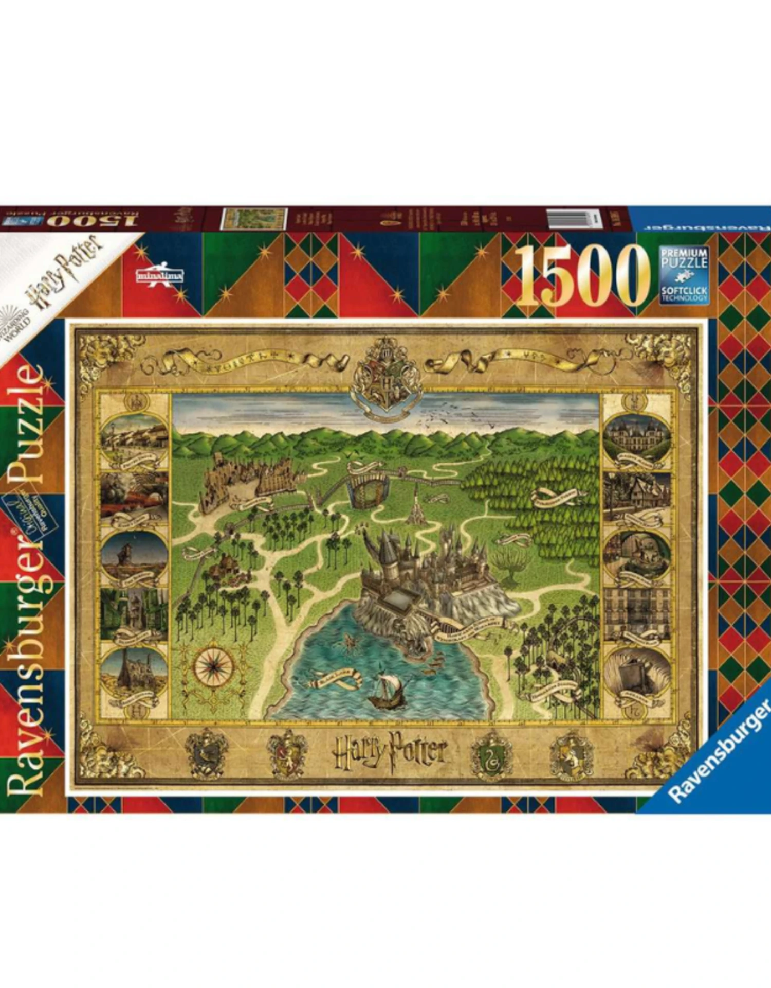 Hogwarts Map (1500pc) 3 Hogwarts Map (1500pc)