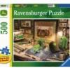 John Deere Work Desk (500pc) -Discount Toy ravensburger john deere work desk 500pc