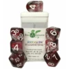 Polyhedral Dice Set: Diffusion - Bloodstone -Discount Toy role 4 initiative polyhedral dice set diffusion bl
