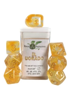 Polyhedral Dice Set: Diffusion - El Dorado