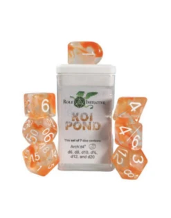 Polyhedral Dice Set: Diffusion - Koi Pond