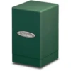 Satin Tower Deck Box: Forest Green -Discount Toy satin tower deck box forest green