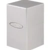 Satin Tower Deck Box: Silver -Discount Toy satin tower deck box silver