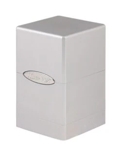 Satin Tower Deck Box: Silver
