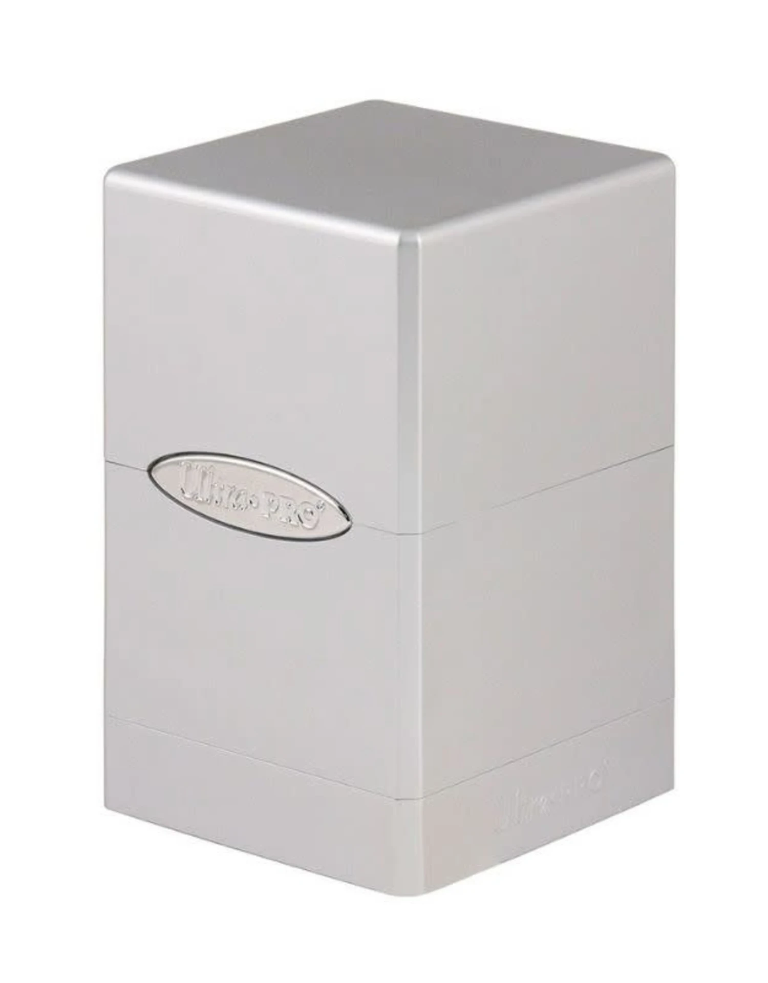 Satin Tower Deck Box: Silver 3 Satin Tower Deck Box: Silver