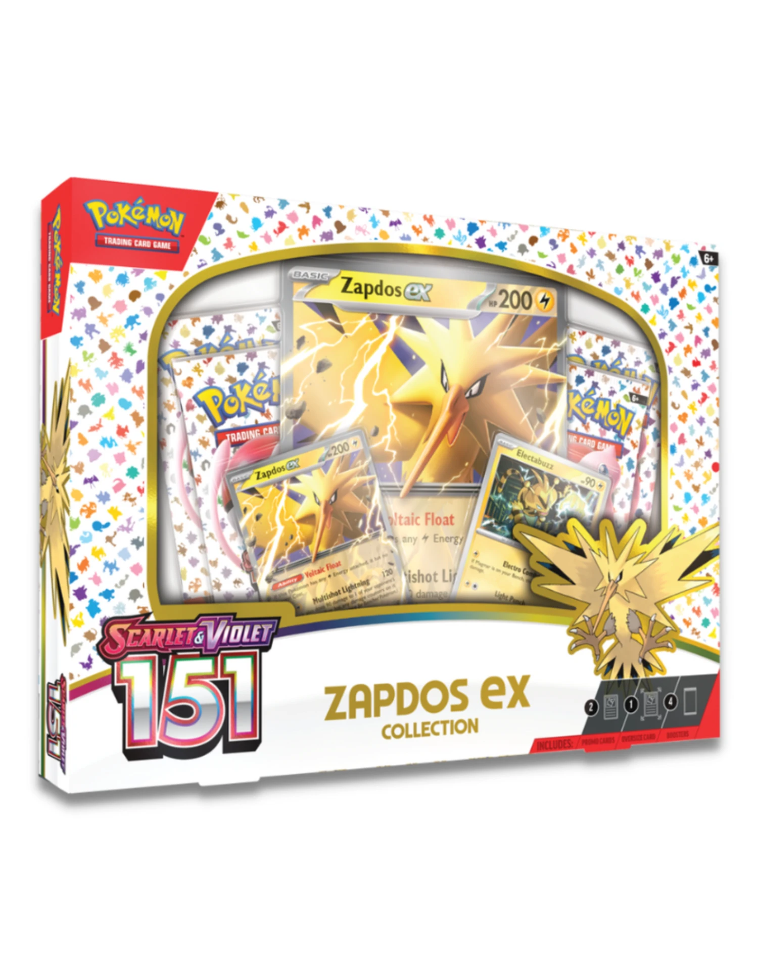 Scarlet & Violet 151: Zapdos Ex Collection 3 Scarlet & Violet 151: Zapdos Ex Collection