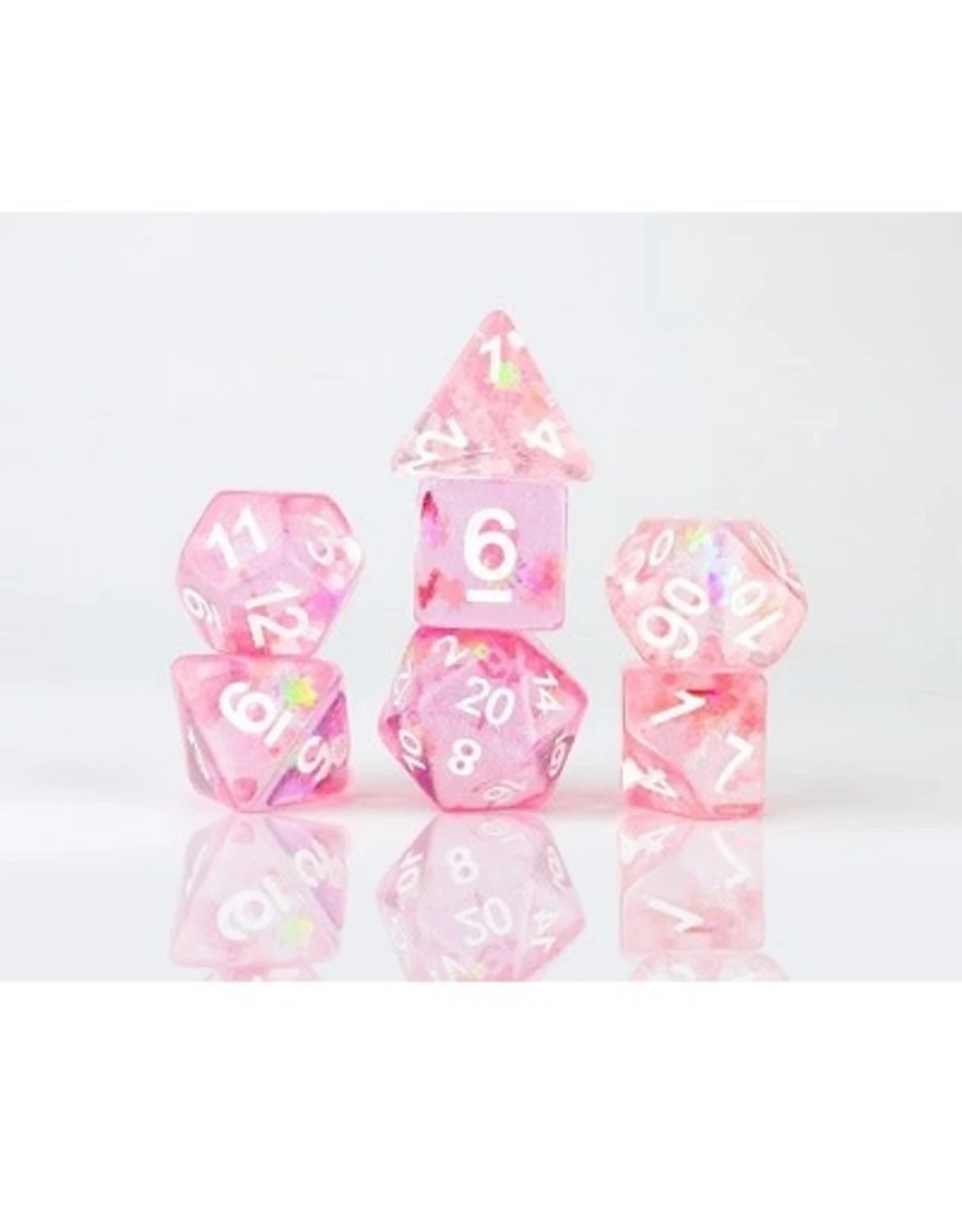 Polyhedral Dice Set: Celestial - Autumn Dawn 3 Polyhedral Dice Set: Celestial - Autumn Dawn
