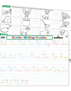Cursive Writing Practice Learning Mat