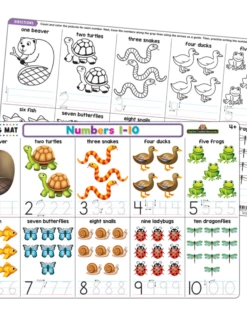 Numbers 1-10 Learning Mat