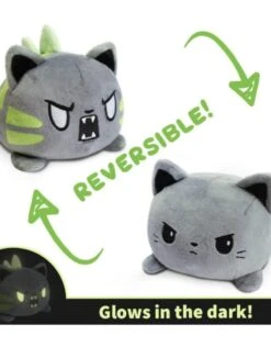 Reversible Catzilla Mini Plush: Grey