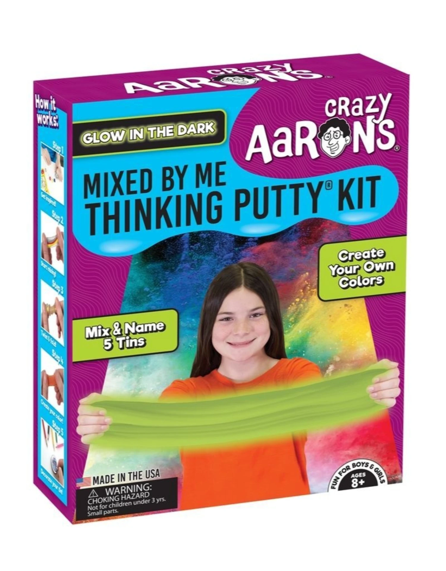 Thinking Putty: Mixed By Me Kit (Glow In The Dark) 3 Thinking Putty: Mixed By Me Kit (Glow In The Dark)